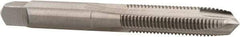 Hertel - 5/16-24 UNF, 3 Flute, Bright Finish, High Speed Steel Spiral Point Tap - Plug Chamfer, Right Hand Thread, 2-23/32" OAL, 1-1/8" Thread Length, 0.318" Shank Diam - Exact Tool & Supply