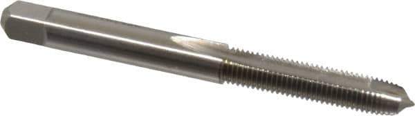 Hertel - #10-32 UNF, H2, 2 Flutes, Plug Chamfer, Bright Finish, High Speed Steel Spiral Point STI Tap - 2-1/2" OAL, 1" Thread Length - Exact Tool & Supply