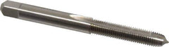 Hertel - #10-32 UNF, H2, 2 Flutes, Plug Chamfer, Bright Finish, High Speed Steel Spiral Point STI Tap - 2-1/2" OAL, 1" Thread Length - Exact Tool & Supply
