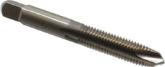 Hertel - 5/16-18 UNC, H4, 3 Flutes, Plug Chamfer, Bright Finish, High Speed Steel Spiral Point STI Tap - 2-15/16" OAL, 1-1/4" Thread Length - Exact Tool & Supply
