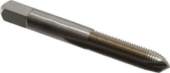 Hertel - 5/16-24 UNF, H2, 3 Flutes, Plug Chamfer, Bright Finish, High Speed Steel Spiral Point STI Tap - 2-15/16" OAL, 1-1/4" Thread Length - Exact Tool & Supply