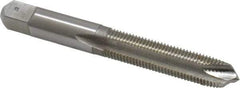Hertel - 5/16-24 UNF, H3, 3 Flutes, Plug Chamfer, Bright Finish, High Speed Steel Spiral Point STI Tap - 2-15/16" OAL, 1-1/4" Thread Length - Exact Tool & Supply