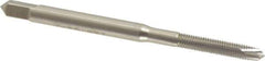 Hertel - #2-56 UNC, H2, 2 Flutes, Plug Chamfer, Bright Finish, High Speed Steel Spiral Point STI Tap - 1-7/8" OAL, 9/16" Thread Length - Exact Tool & Supply