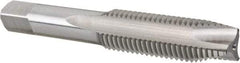Hertel - 1/2-13 UNC, H3, 3 Flutes, Plug Chamfer, Bright Finish, High Speed Steel Spiral Point STI Tap - 3-13/32" OAL, 1-13/16" Thread Length - Exact Tool & Supply