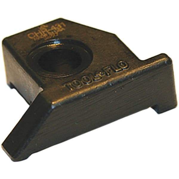 Tool-Flo - Series Vee-Bottom, CH Clamp for Indexables - Left Hand Cut - Exact Tool & Supply
