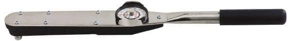 Proto - 1/2" Drive Dial Torque Wrench - 250 N/m Torque, 21-1/2" OAL, 5 N/m Graduation, Fixed Head - Exact Tool & Supply