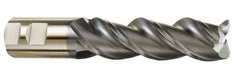 Cleveland - 1" Diam 3 Flute Powdered Metal 0.06" Corner Radius End Mill - Exact Tool & Supply