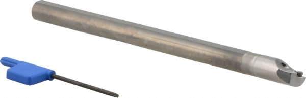 Iscar - 0.413" Min Bore Diam, 6" OAL, 3/8" Shank Diam, E-SWUB Indexable Boring Bar - WB.. 520L Insert, Screw or Clamp Holding Method - Exact Tool & Supply