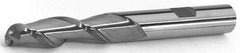 Accupro - 14mm Diam, 32mm LOC, 4 Flute Solid Carbide Ball End Mill - TiCN Finish, Single End, 89mm OAL, 14mm Shank Diam, Spiral Flute - Exact Tool & Supply