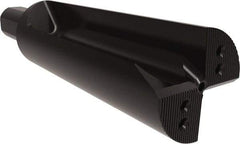 Allied Machine and Engineering - 9" Max Drill Depth, 2.5xD, 3.4" Diam, Indexable Insert Drill - 8 Inserts, 2" Shank Diam, Straight Shank - Exact Tool & Supply