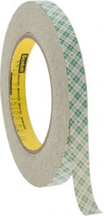 3M - 1/2" x 36 Yd Rubber Adhesive Double Sided Tape - Exact Tool & Supply