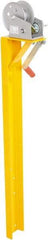 Vestil - 1,200 Lb Capacity Winch - 7-1/2" Wide x 52-3/16" High - Exact Tool & Supply