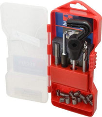 Recoil - 15 Inserts, 5/16-18, 5/16-18 UNC, Thread Repair Kit - 0.469" Insert Length - Exact Tool & Supply