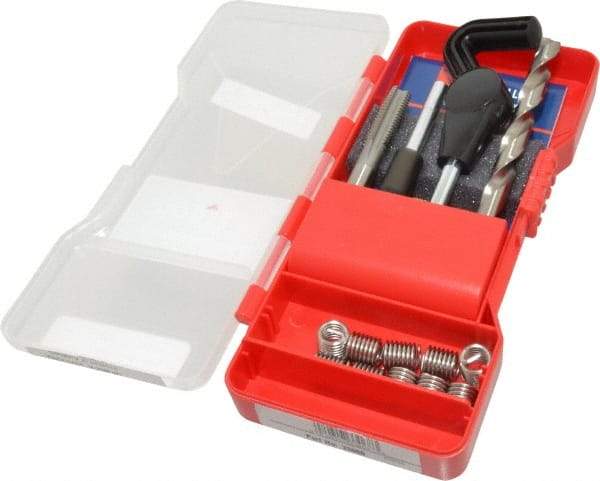 Recoil - 15 Inserts, 3/8-16, 3/8-16 UNC, Thread Repair Kit - 0.562" Insert Length - Exact Tool & Supply