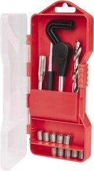 Recoil - 15 Inserts, 3/8-24, 3/8-24 UNF, Thread Repair Kit - 0.562" Insert Length - Exact Tool & Supply