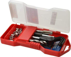 Recoil - 15 Inserts, M10x1.50, M10x1.50 Metric Coarse, Thread Repair Kit - 15mm Insert Length - Exact Tool & Supply