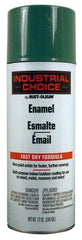 Rust-Oleum - Machinery Green, Gloss, Enamel Spray Paint - 8 to 12 Sq Ft per Can, 16 oz Container, Use on Drums, Equipment & Color Coding, Furniture, Ladders, Lockers, Motors, Stenciling, Tools - Exact Tool & Supply