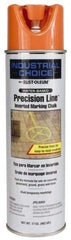 Rust-Oleum - 17 fl oz Orange Marking Chalk - 500' to 530' Coverage at 1-1/4" Wide, Water-Based Formula - Exact Tool & Supply