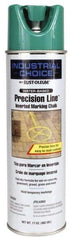 Rust-Oleum - 17 fl oz Green Marking Chalk - 500' to 530' Coverage at 1-1/4" Wide, Water-Based Formula - Exact Tool & Supply