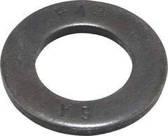 Value Collection - 3/4" Screw, Grade SAE 1035-1050 Steel Structural Flat Washer - 13/16" ID x 1-15/32" OD, Plain Finish - Exact Tool & Supply