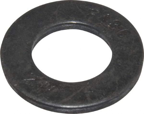 Value Collection - 5/8" Screw, Grade SAE 1035-1050 Steel Structural Flat Washer - 11/16" ID x 1-5/16" OD, Plain Finish - Exact Tool & Supply