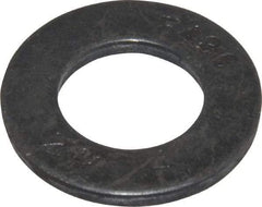 Value Collection - 5/8" Screw, Grade SAE 1035-1050 Steel Structural Flat Washer - 11/16" ID x 1-5/16" OD, Plain Finish - Exact Tool & Supply