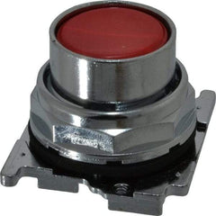 Eaton Cutler-Hammer - Flush Pushbutton Switch Operator - Red, Round Button, Nonilluminated - Exact Tool & Supply