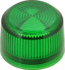 Eaton Cutler-Hammer - Round Pilot and Indicator Light Lens - Green - Exact Tool & Supply