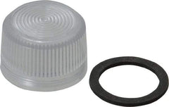 Eaton Cutler-Hammer - Round Pilot and Indicator Light Lens - Clear - Exact Tool & Supply