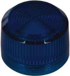 Eaton Cutler-Hammer - Round Pilot and Indicator Light Lens - Blue - Exact Tool & Supply
