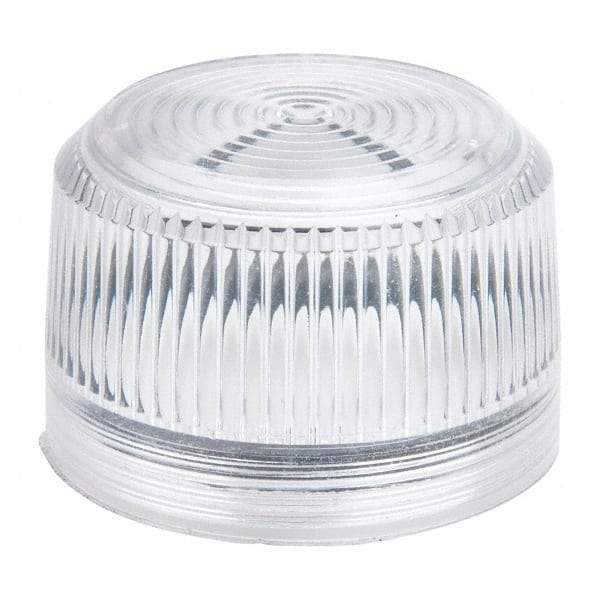 Eaton Cutler-Hammer - Round Pilot and Indicator Light Lens - Clear - Exact Tool & Supply