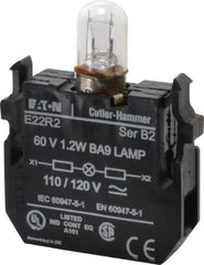 Eaton Cutler-Hammer - 120 VAC/VDC Incandescent Indicating Light - Exact Tool & Supply