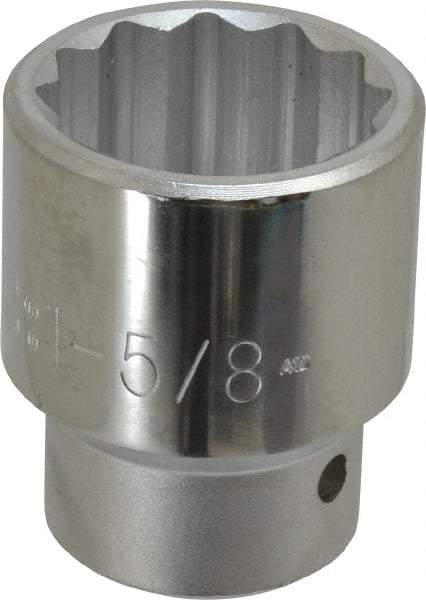 Proto - 1-5/8", 1" Drive, Standard Hand Socket - 12 Points, 3-1/4" OAL - Exact Tool & Supply