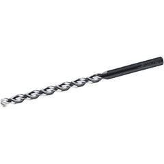 Walter-Titex - 21/32", 130° Point, Parabolic Flute, High Speed Steel Taper Length Drill Bit - Oxide Finish, 154mm Flute Length, 235mm OAL, Series A1522 - Exact Tool & Supply
