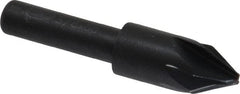 Keo - 3/8" Head Diam, 1/4" Shank Diam, 6 Flute 60° High Speed Steel Countersink - Exact Tool & Supply