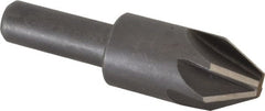 Keo - 5/8" Head Diam, 3/8" Shank Diam, 6 Flute 60° High Speed Steel Countersink - Exact Tool & Supply