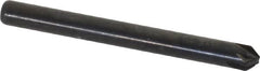 Keo - 1/8" Head Diam, 1/8" Shank Diam, 6 Flute 82° High Speed Steel Countersink - Exact Tool & Supply