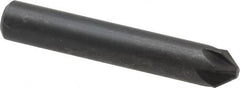 Keo - 1/4" Head Diam, 1/4" Shank Diam, 6 Flute 82° High Speed Steel Countersink - Exact Tool & Supply