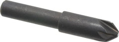 Keo - 5/16" Head Diam, 1/4" Shank Diam, 6 Flute 82° High Speed Steel Countersink - Exact Tool & Supply