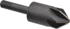 Keo - 5/8" Head Diam, 1/4" Shank Diam, 6 Flute 82° High Speed Steel Countersink - Exact Tool & Supply