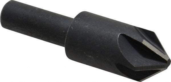 Keo - 5/8" Head Diam, 3/8" Shank Diam, 6 Flute 82° High Speed Steel Countersink - Exact Tool & Supply
