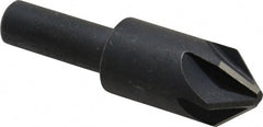 Keo - 5/8" Head Diam, 3/8" Shank Diam, 6 Flute 82° High Speed Steel Countersink - Exact Tool & Supply