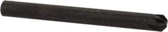 Keo - 1/8" Head Diam, 1/8" Shank Diam, 6 Flute 90° High Speed Steel Countersink - Bright Finish, 1-1/4" OAL, Single End, Straight Shank, Right Hand Cut - Exact Tool & Supply