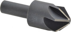 Keo - 1" Head Diam, 1/2" Shank Diam, 6 Flute 90° High Speed Steel Countersink - Exact Tool & Supply
