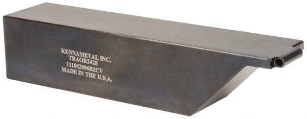 Kennametal - TRAO, Right Hand Cut, 1-1/2" Shank Height x 1-1/2" Shank Width, Neutral Rake Indexable Turning Toolholder - 7" OAL, RC..23 Insert Compatibility, Series K-Lock - Exact Tool & Supply