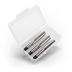 Titan USA - Tap Sets; Thread Size: 9/16-18 ; Number of Flutes: 4 ; Chamfer: Bottoming; Plug; Taper ; Material: High Speed Steel ; Finish/Coating: Uncoated ; Thread Direction: Right Hand - Exact Tool & Supply