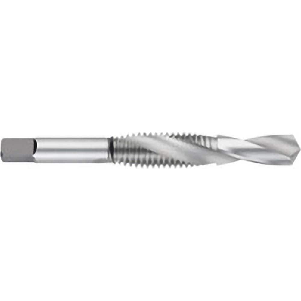Titan USA - Combination Drill & Taps; Thread Size (Inch): #5-40 ; Drill Size (Decimal Inch): 0.1015 ; Class of Fit: 2B ; Thread Limit: H2 ; Number of Flutes: 2 ; Drill Length (Inch): 9/32 - Exact Tool & Supply