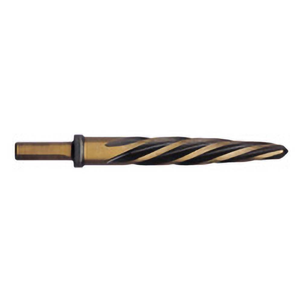 Titan USA - Bridge/Construction Reamers; Reamer Type: Construction Reamer ; Reamer Diameter (Decimal Inch): 9/16 ; Reamer Diameter (Inch): 9/16 ; Shank Type: Flatted ; Flute Type: Spiral ; Flute Length (Inch): 3-3/4 - Exact Tool & Supply