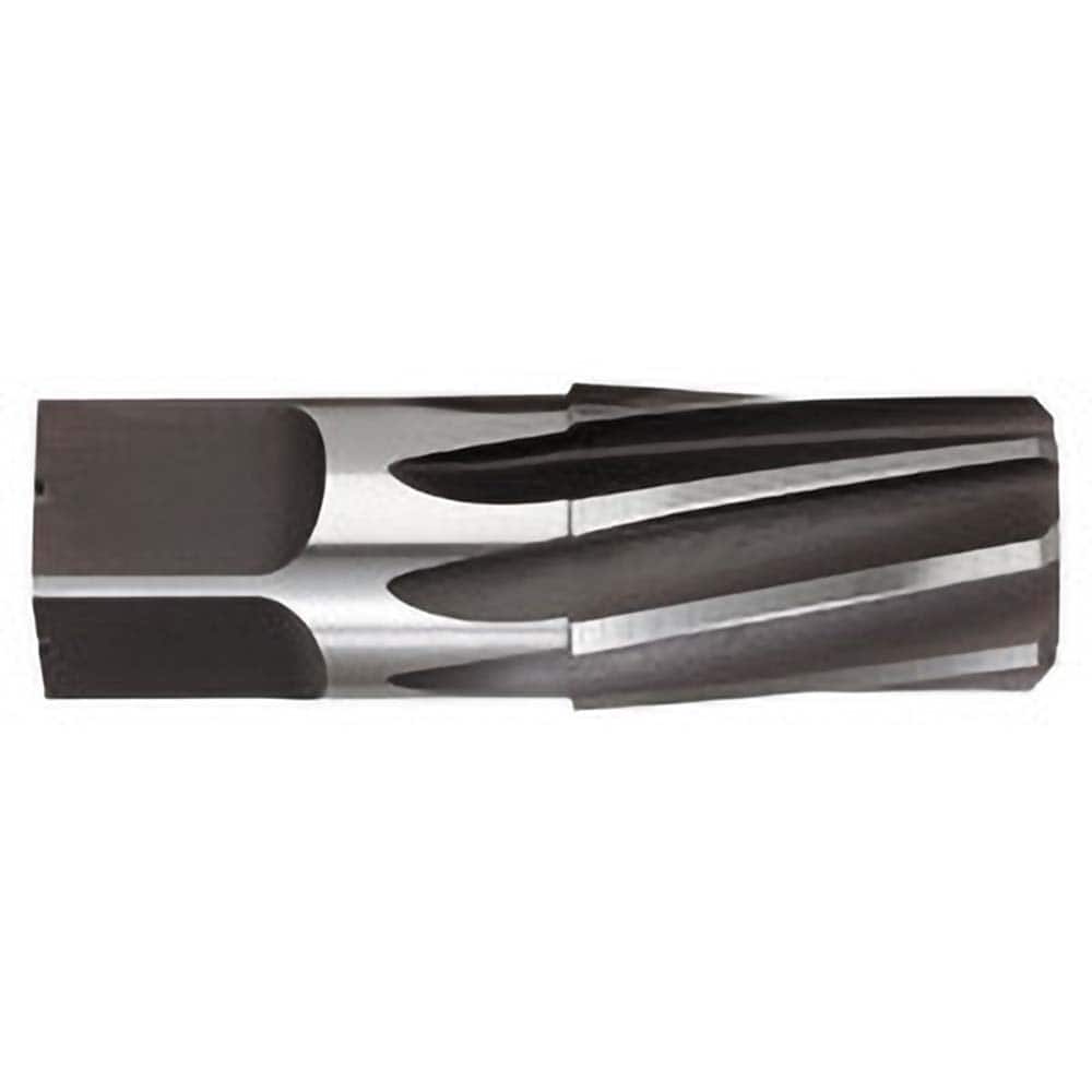 Titan USA - Taper Pipe Reamers; Pipe Size (Inch): 3/8 ; Pipe Size (Decimal Inch): 0.3750 ; Small End Diameter (Decimal Inch): 0.5400 ; Reamer Diameter (Decimal Inch): 0.6060 ; Flute Length (Decimal Inch): 1-1/16 ; Flute Length (Inch): 1-1/16 - Exact Tool & Supply