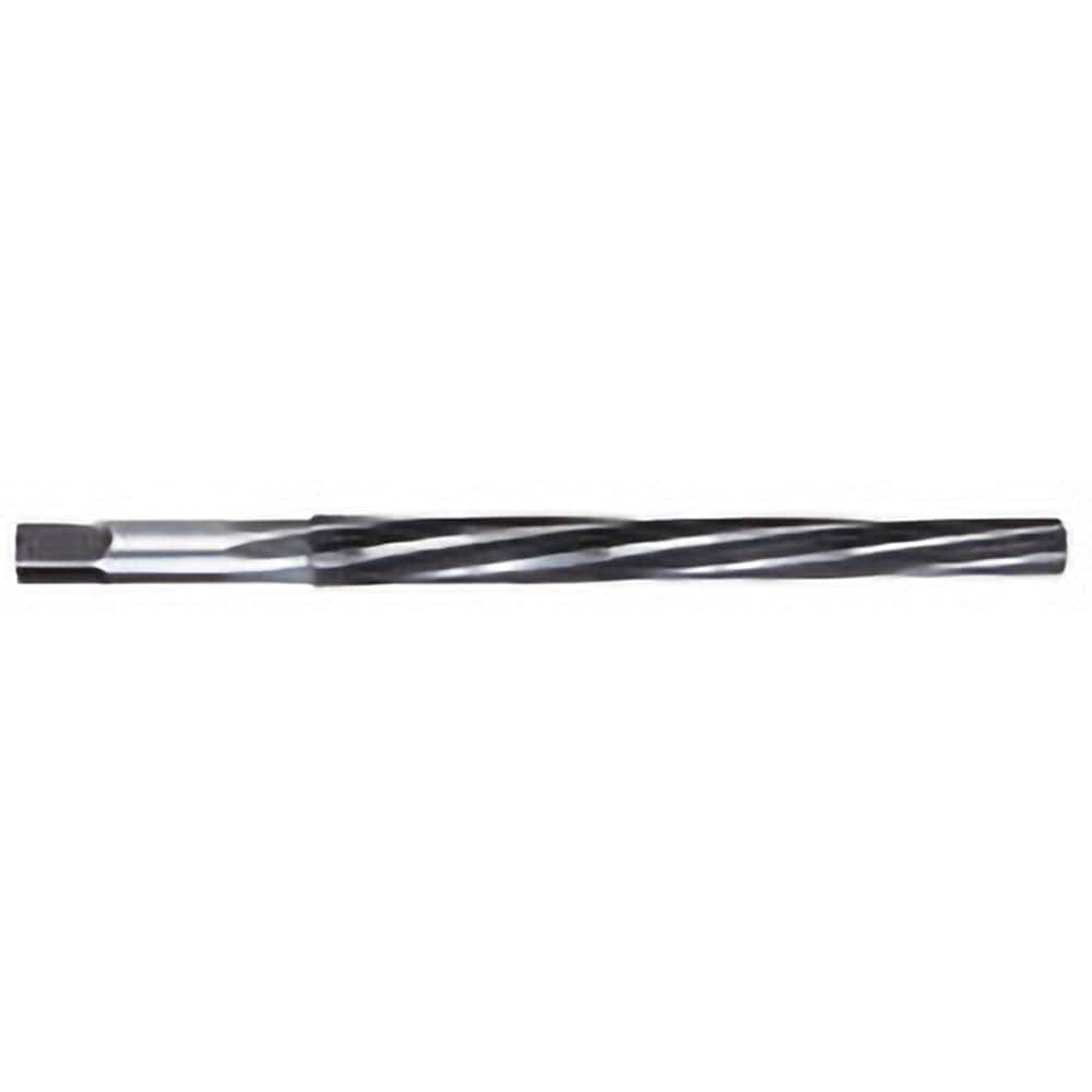 Titan USA - Taper Pin Reamers; Taper Pin Size (Number): #0 (Wire); Small End Diameter (Decimal Inch): 0.1287 ; Reamer Diameter (Decimal Inch): 0.1638 ; Flute Type: Spiral ; Shank Type: Straight ; Overall Length (Inch): 2-15/16 - Exact Tool & Supply